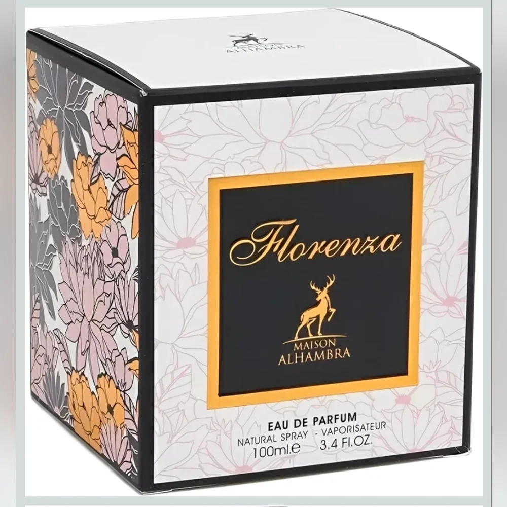 NWT/NIB. Florence by Maison Alhambra 3.4 oz Spray. Imposter Gucci Flora.